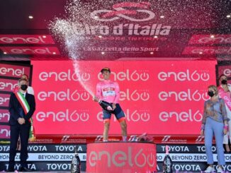 Premiazione maglia rosa 2022