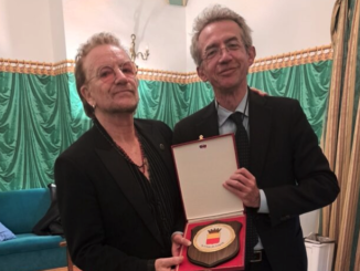 Bono Vox e il sindaco Gaetano Manfredi