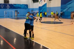 Giocatori della Parthenope Futsal (foto BOSK)