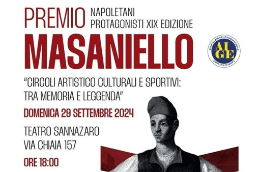 A Palazzo Donn’Anna a Posillipo la presentazione del Premio Masaniello