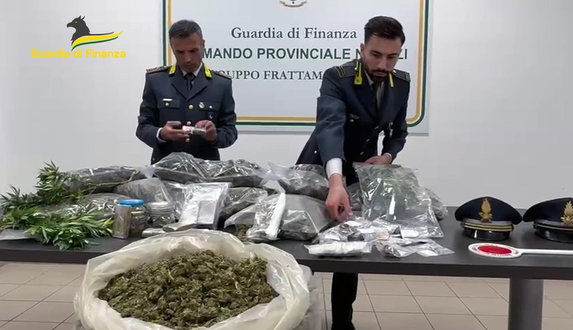 Marijuana in pacco diretto in Francia, sequestro da 550mila euro