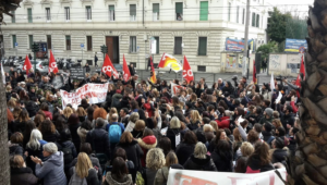 Pomigliano: studentesse e studenti tornano in piazza contro Scuola del merito, G7 e repressione